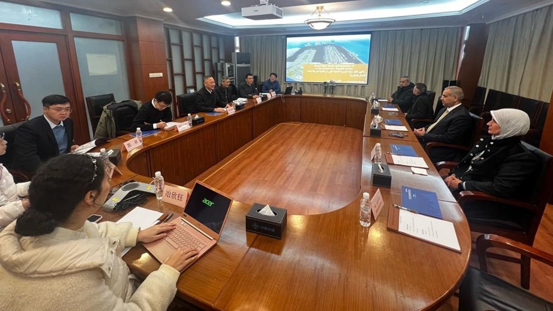 الفرطوسي في شنغهاي: الصين تقدم عرضاً لتوسعة ميناء الفاو وقدمت تفاصيل التصميم