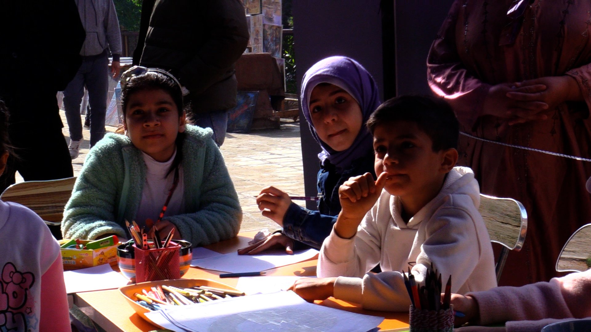 Baghdad cultural center launches free childrens arts program