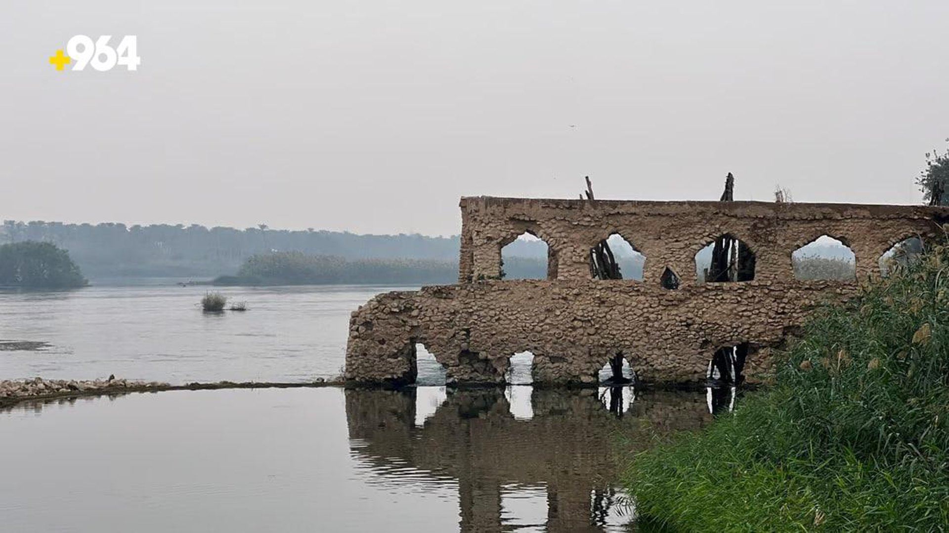 PHOTOS Scenic views of Hadithas streets and the Euphrates River on an overcast day
