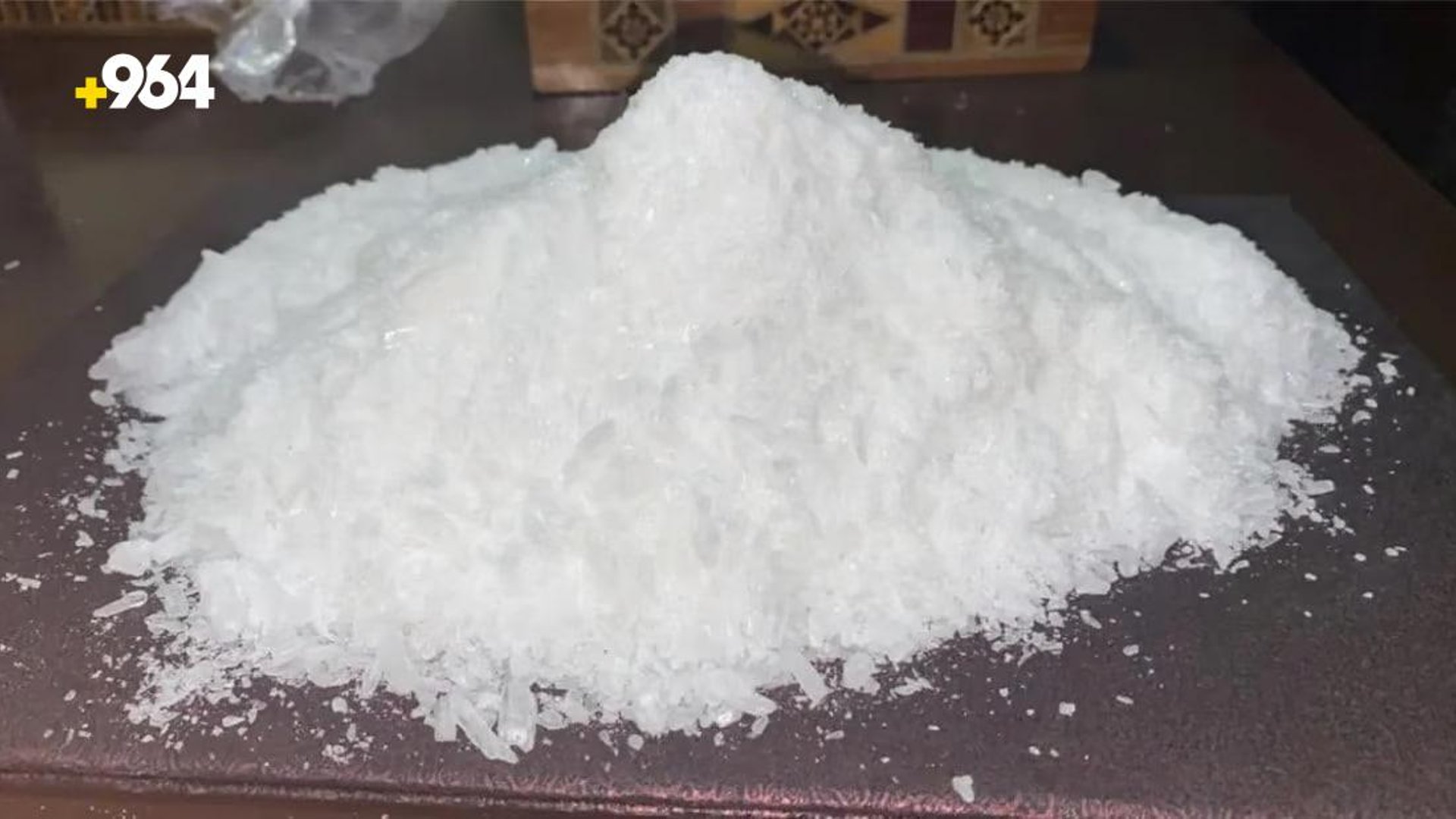 Major drug dealer apprehended in Maysan with a kilo of crystal meth