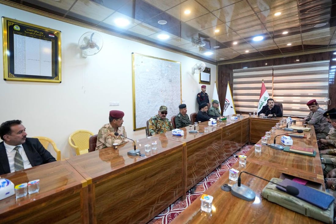 السوداني يوجّه بتأمين كافة الاحتياجات القتالية للواء “أنصار المرجعية”