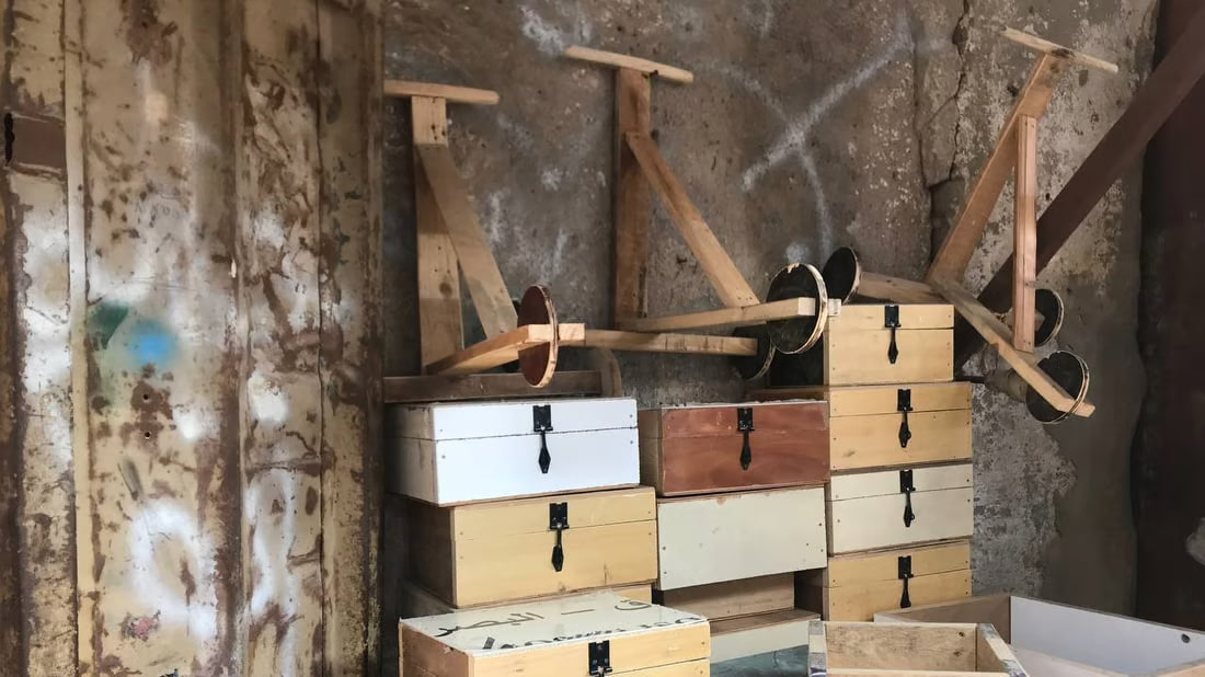 Traditional carpentry endures in Al-Zubair with wooden toys