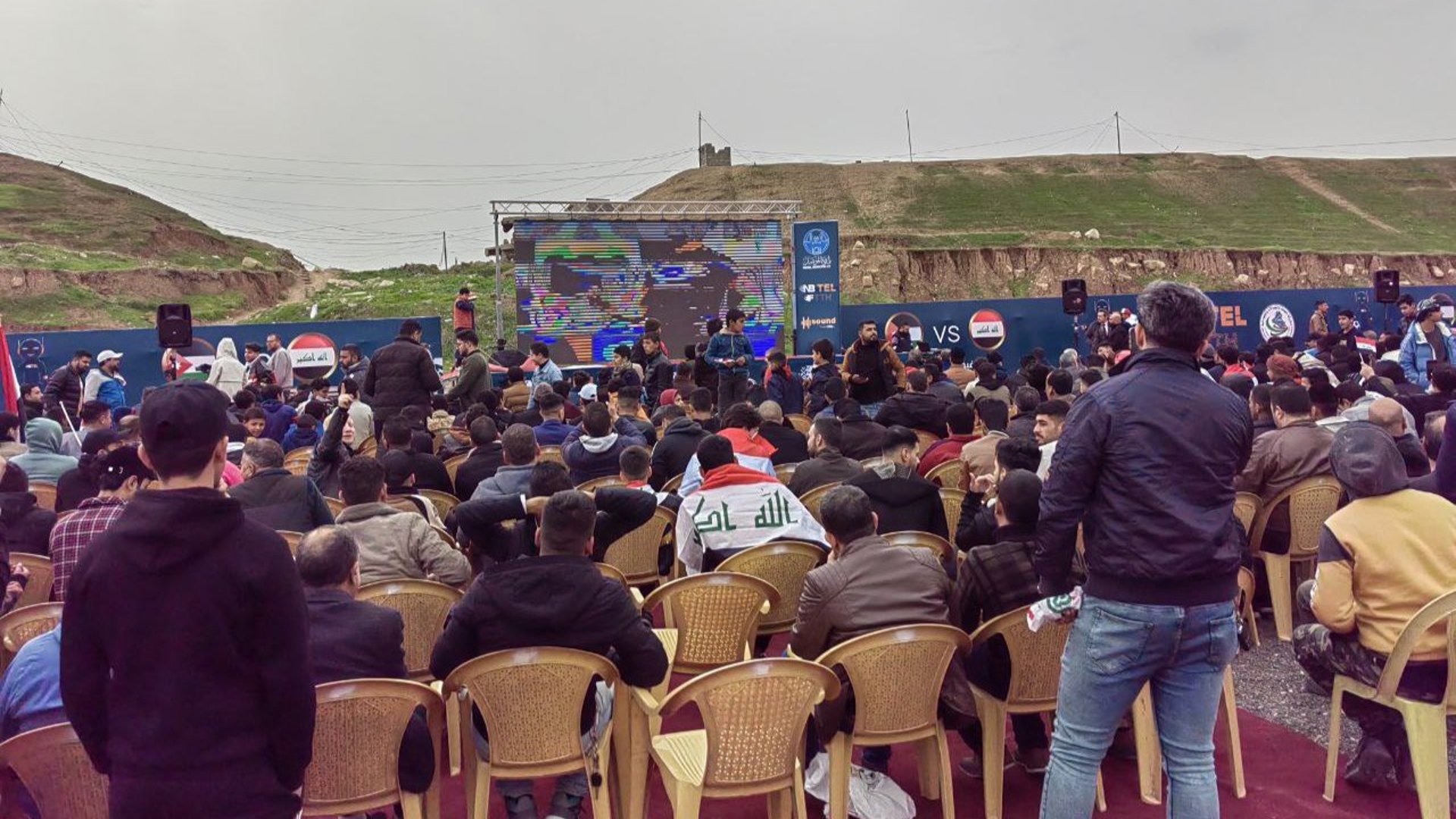 صور من الموصل الآن.. الجمهور تجمع في بارك 