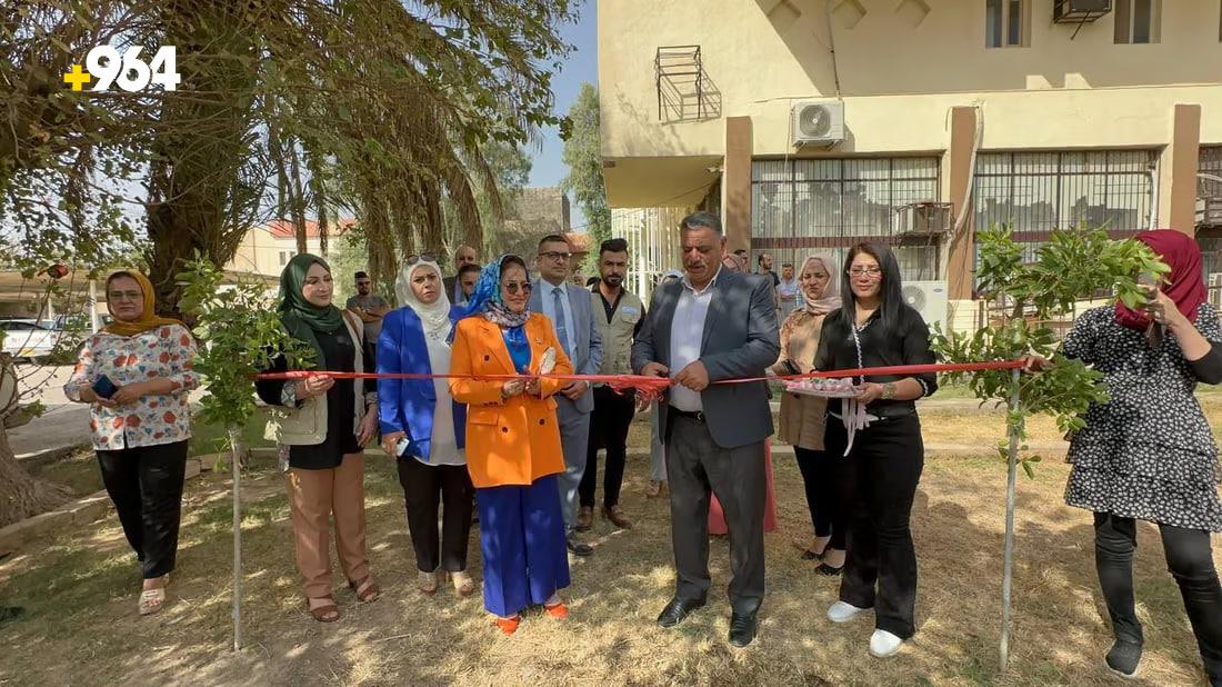 Kirkuk agriculture directorate and peace ambassadors organize charity bazaar for low-income women