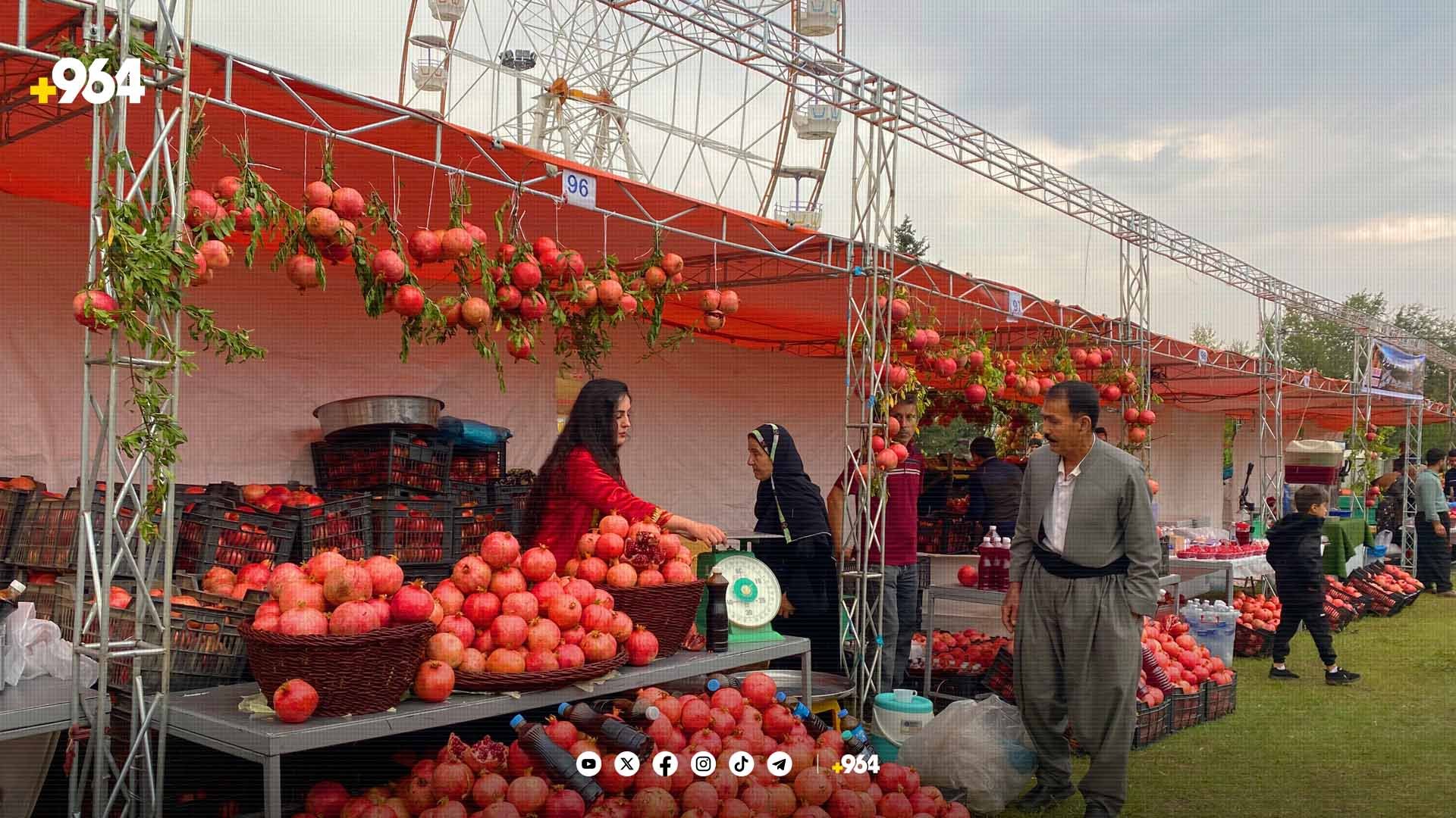 ئەمڕۆ 120 هەزار کەس لە فێستیڤاڵی هەناری هەڵەبجە بەشداربوون