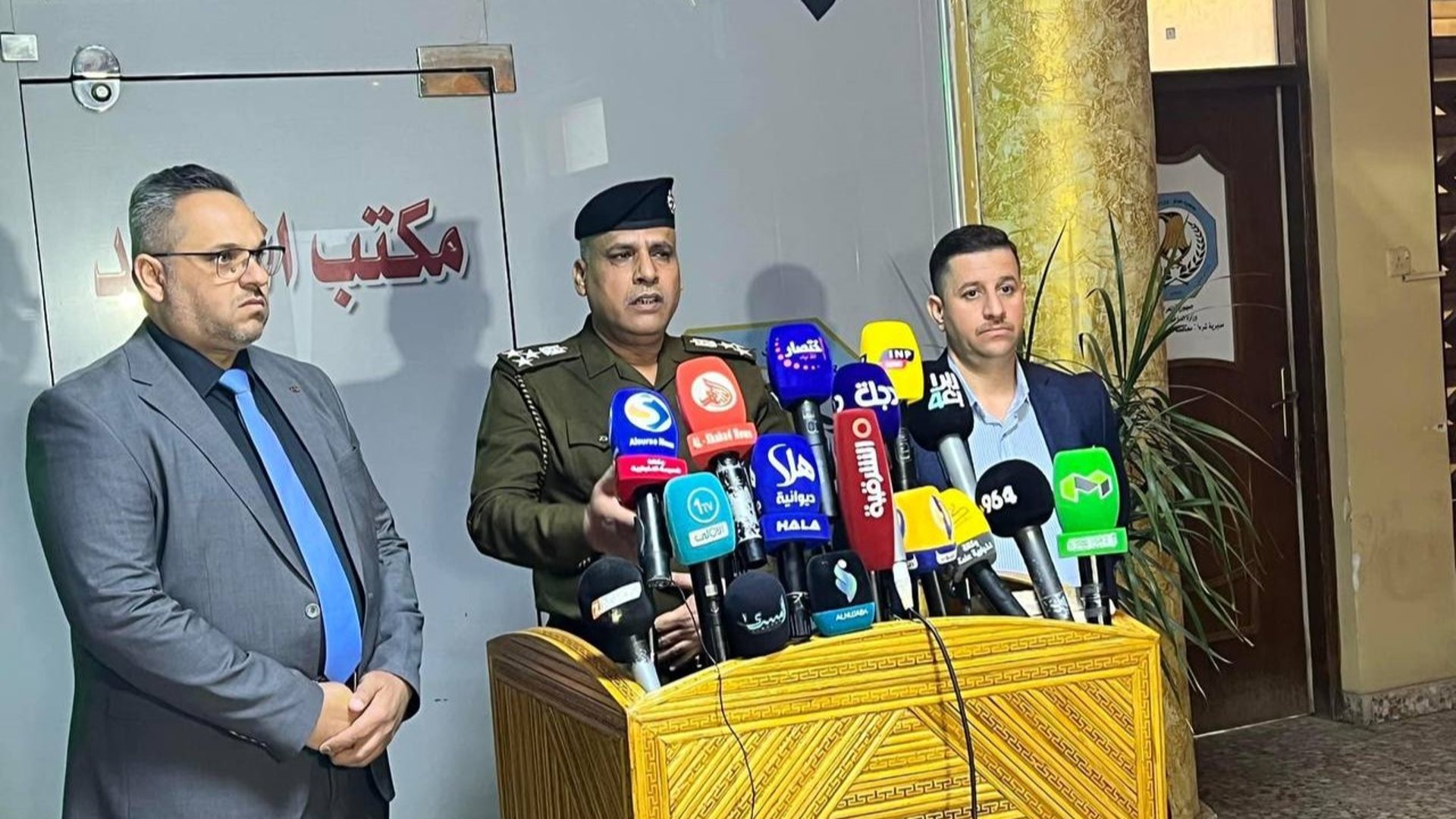 الديوانية على موعد مع 600 كاميرا.. قائد الشرطة الجديد يعلن خطته أمام الصحفيين