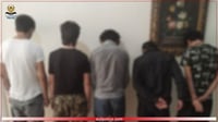 شرطة السليمانية تعتقل 5 شباب سرقوا 12 دراجة نارية