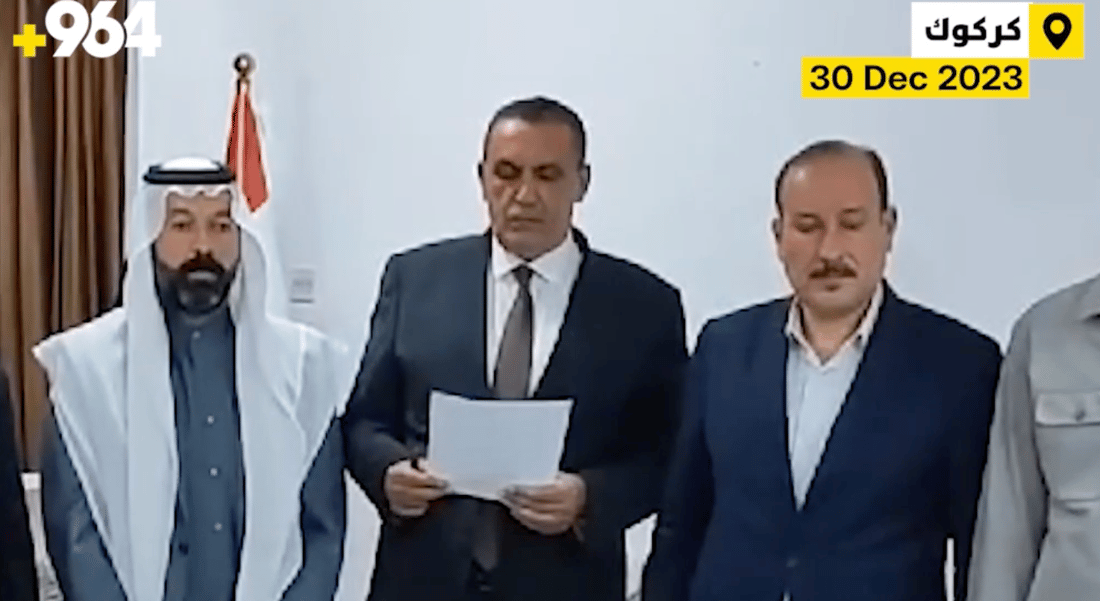 Winning Arab lists in Kirkuk form a united bloc