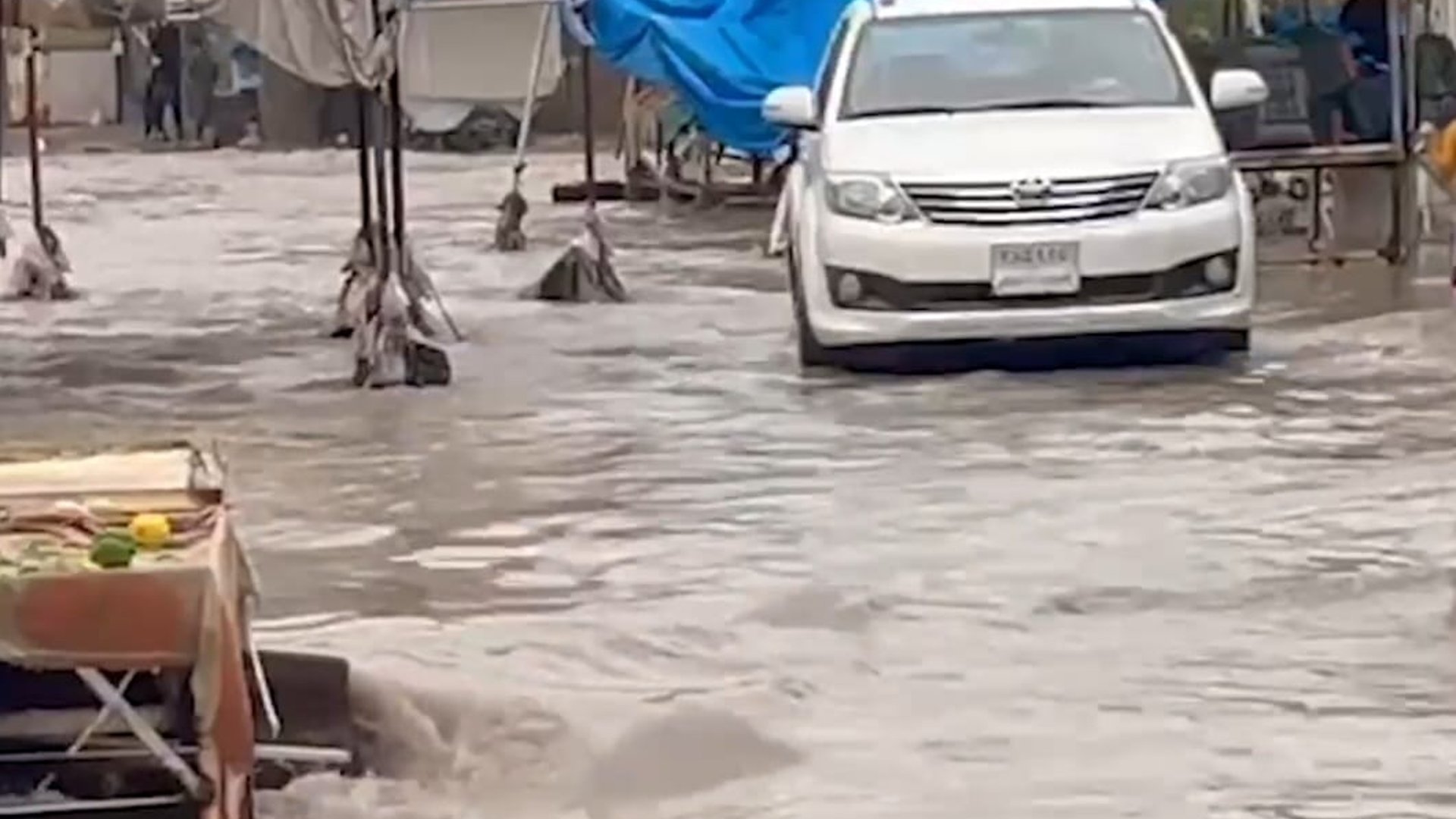 Heavy overnight rainfall flooding hits Kurdistan Region cities