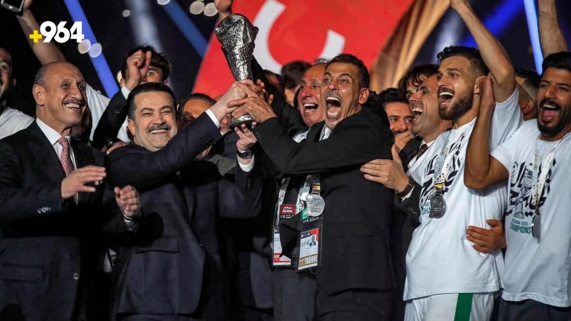 AlSudani congratulated the victory of the Iraqi national team