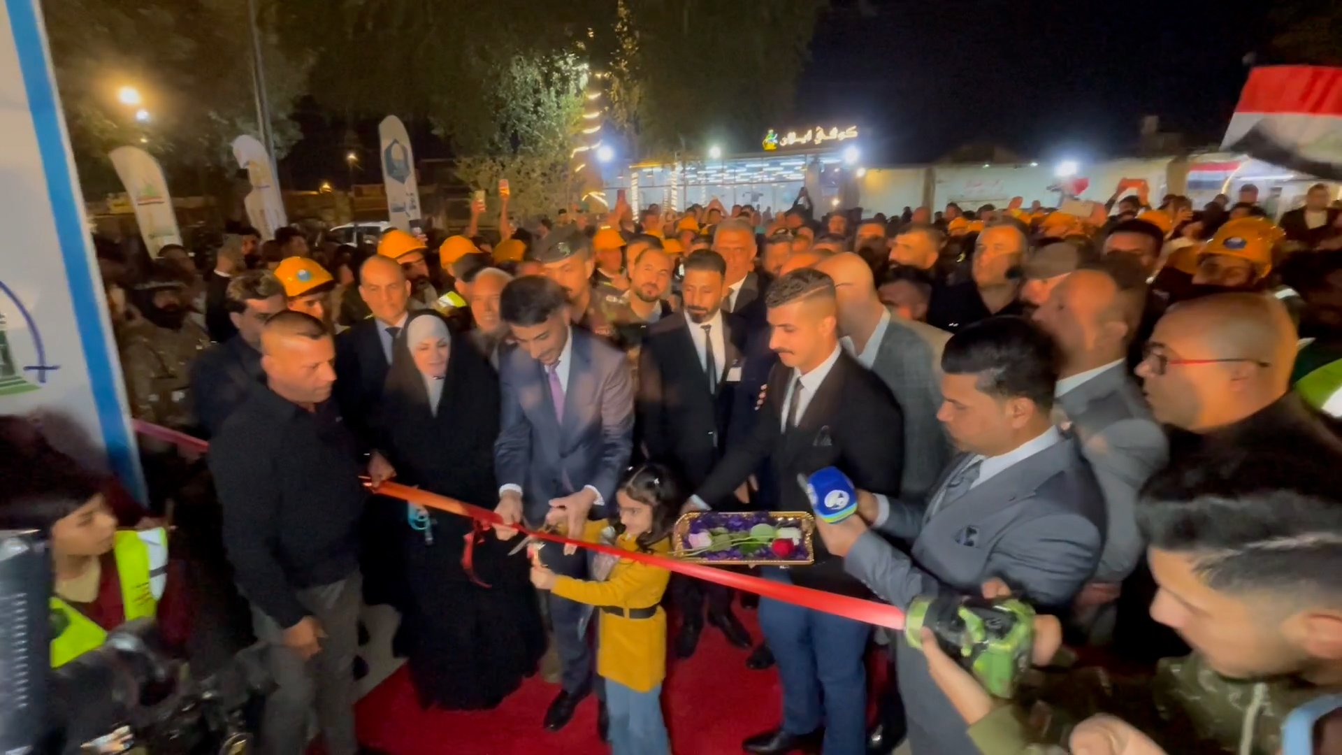 فيديو من افتتاح كورنيش الكوفة قبل قليل.. ومدير الشركة: إنه يشبه دبي واسطنبول