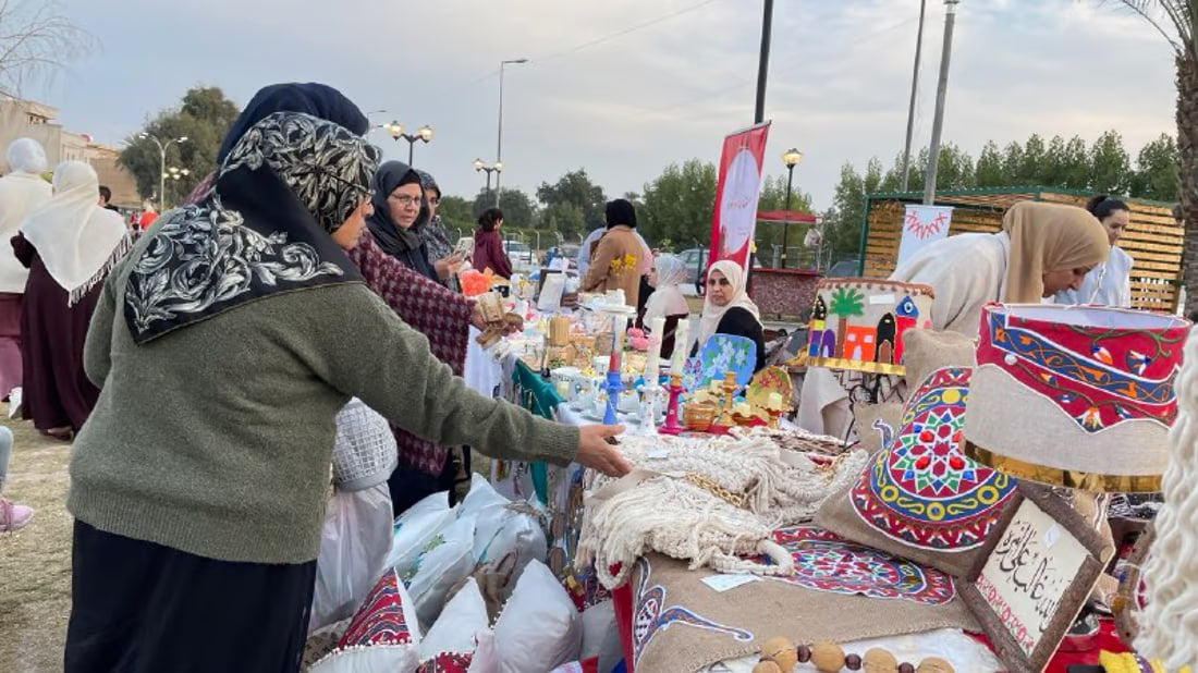 Al-Wissam volunteers host bazaar to support female entrepreneurs