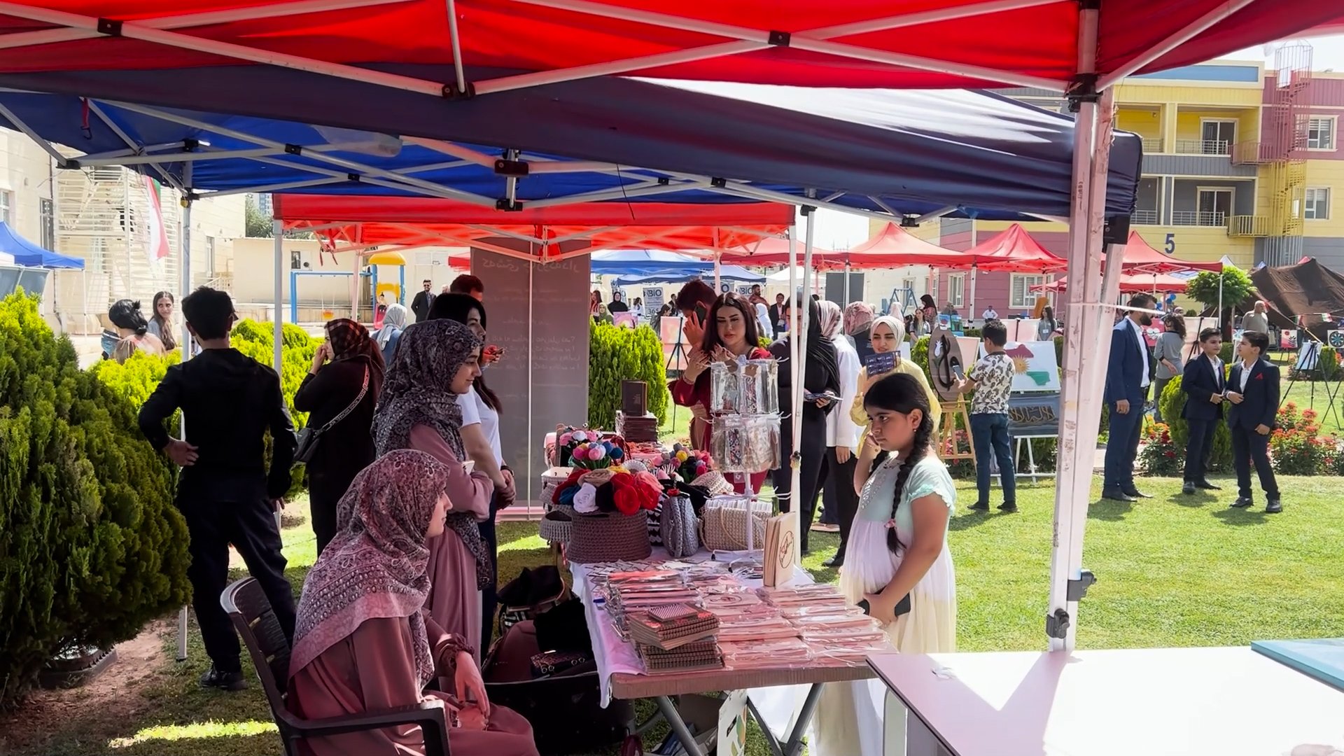 Nanakeli Hospital holds spring festival in Erbil to benefit cancer patients