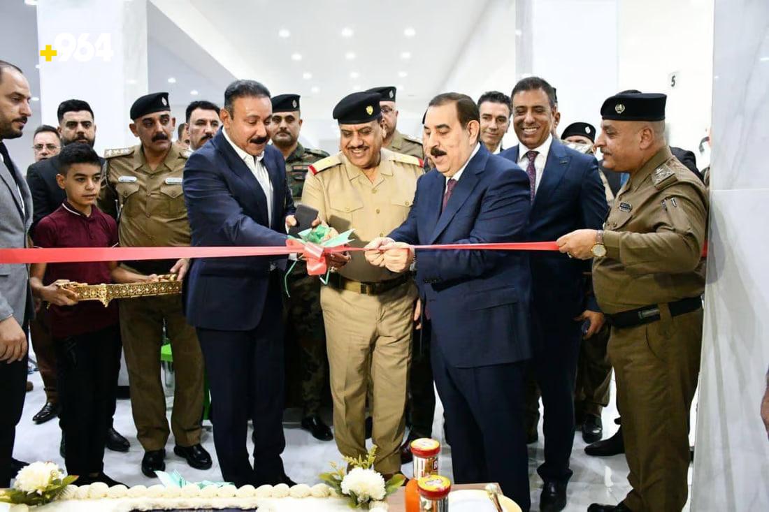 Anbar governor inaugurates electronic passport office in Ramadi