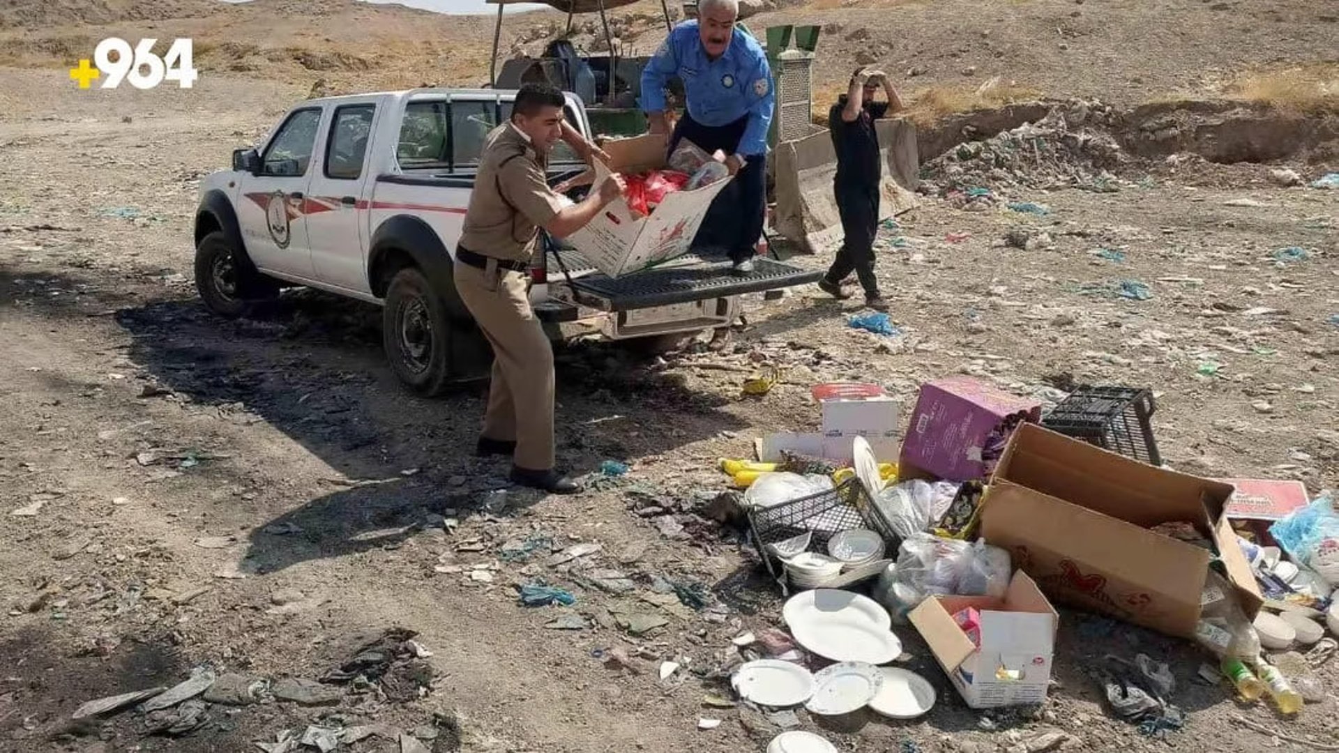 Thousands of unfit dishes destroyed in Darbandikhan as part of cholera prevention efforts