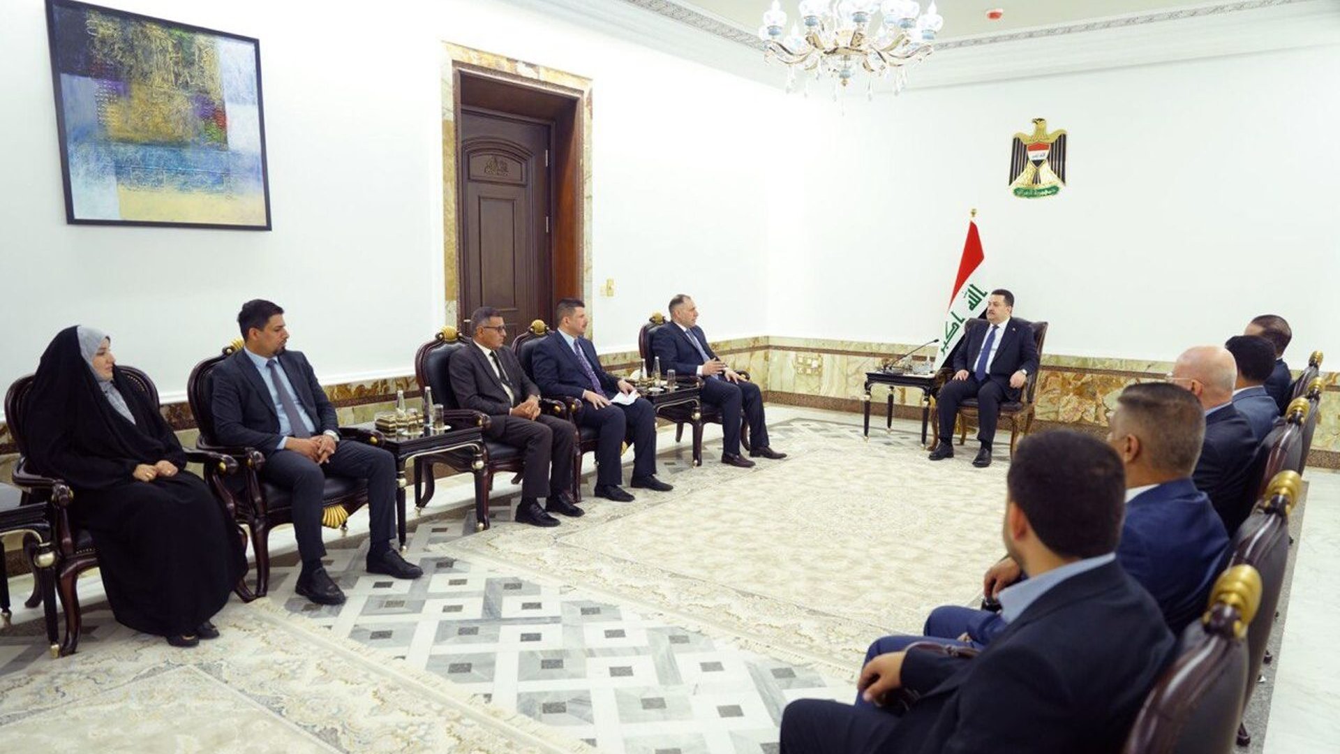 الديوانية تحتاج إلى إجراءات سريعة ينتظرها المواطنون.. لقاء السوداني بالمحافظ