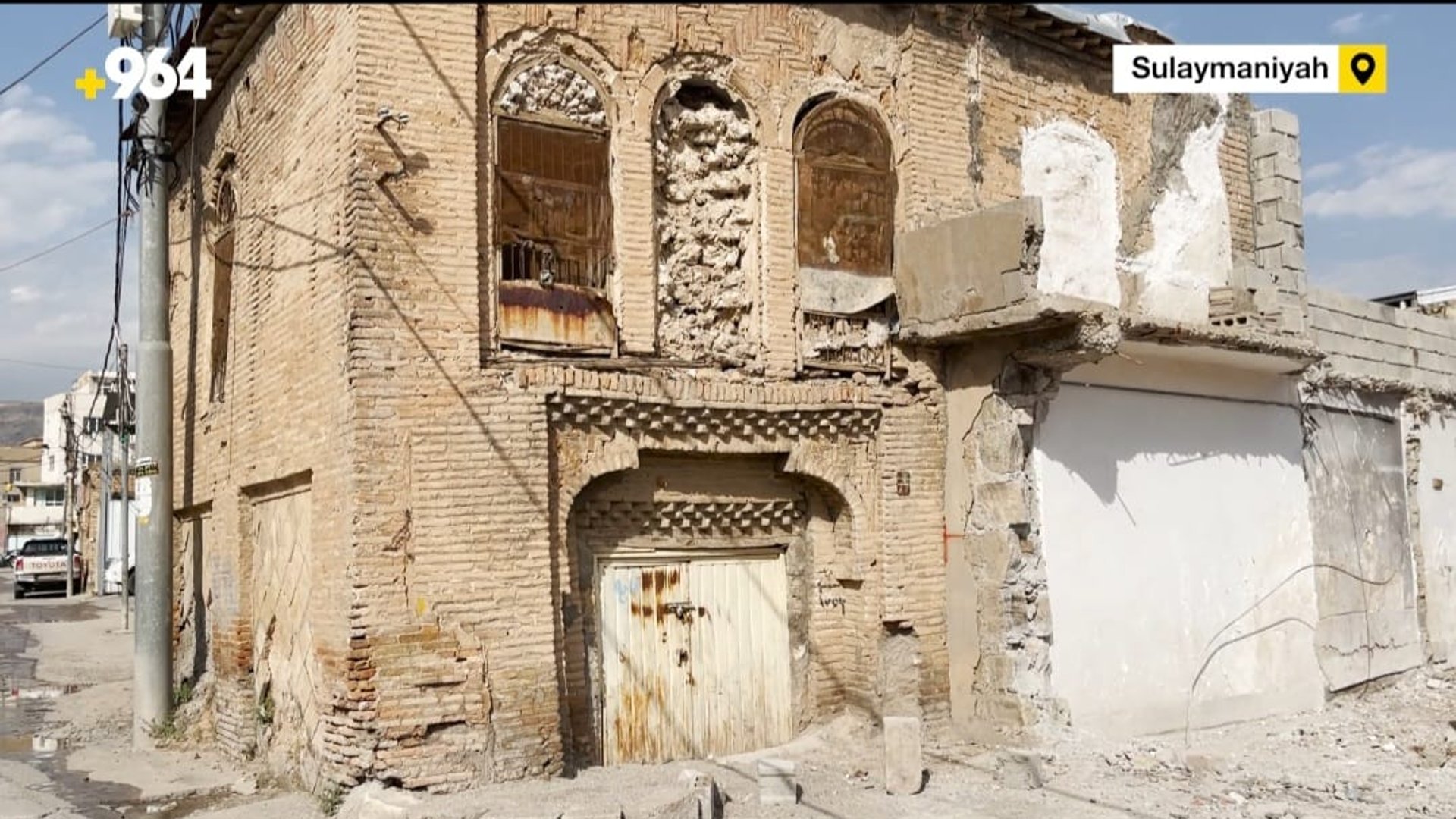 Sulaymaniyah's oldest homes at risk of collapse