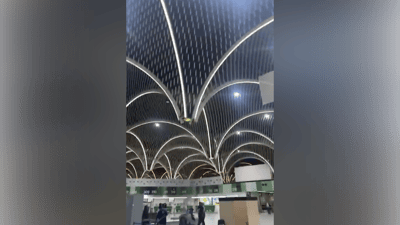 Baghdad International Airport remains operational despite leaky roof