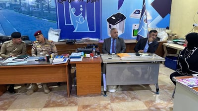 صور من محاكاة البصرة للانتخابات: لا أخطاء والأجهزة دقيقة