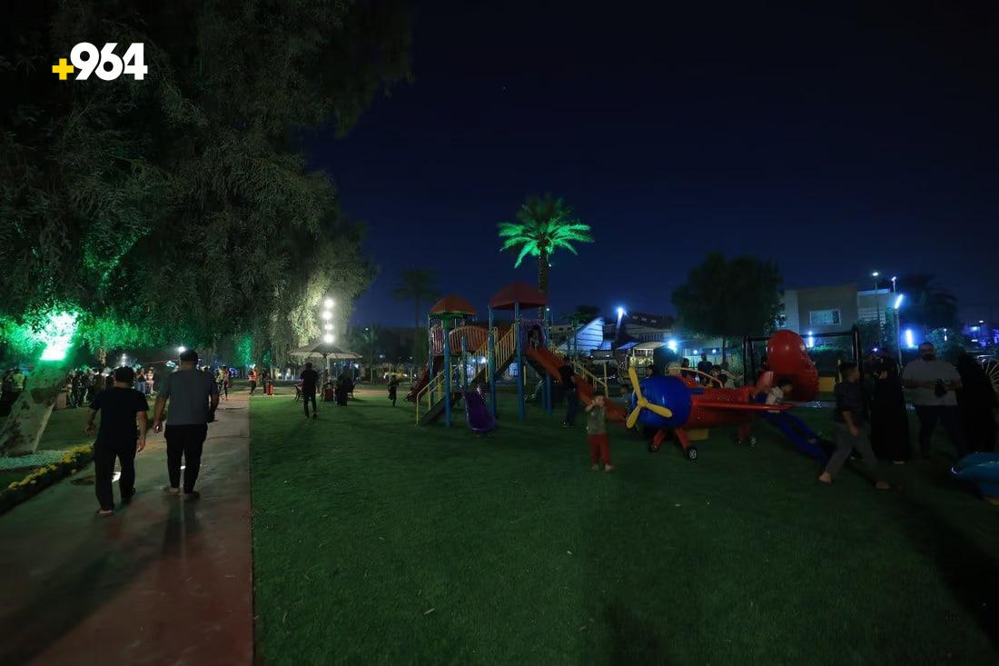 Baghdad municipality enhances green spaces with opening of three new parks