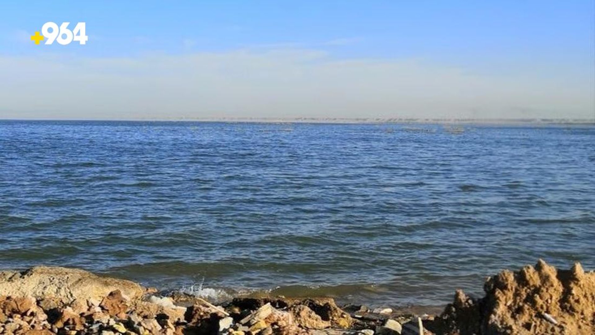 Environmental agency confirms low water levels in Najaf Sea due to water scarcity