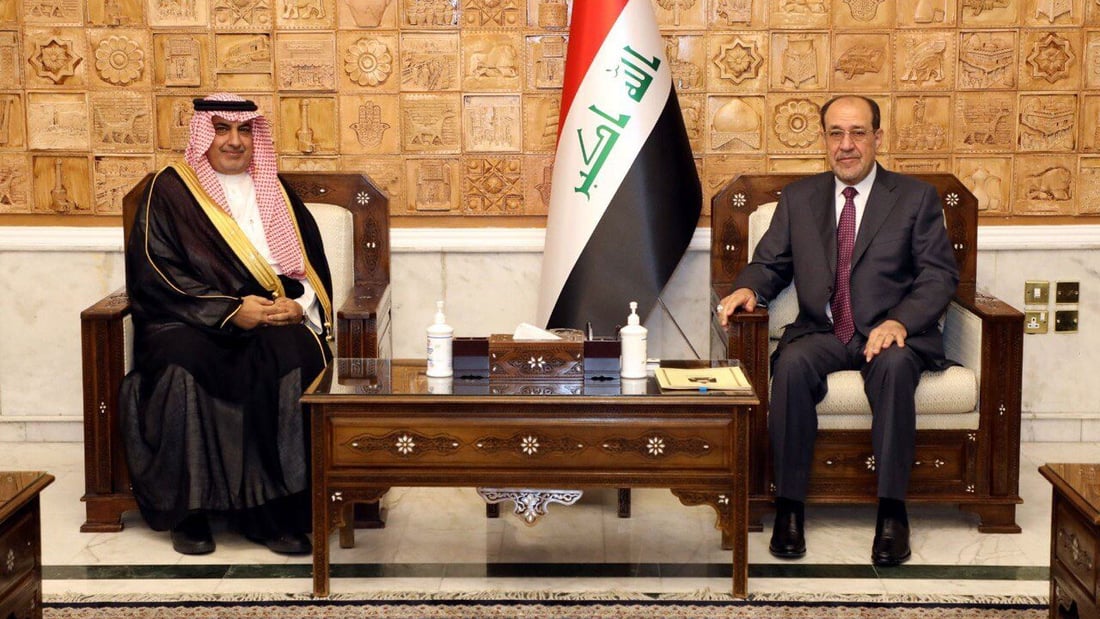نوري المالكي للسفير السعودي: العراق منفتح على جميع دول العالم
