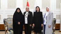 Finance minister discusses women's rights with other ministers