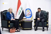Iraq's justice minister discusses judicial agreement with U.S. ambassador
