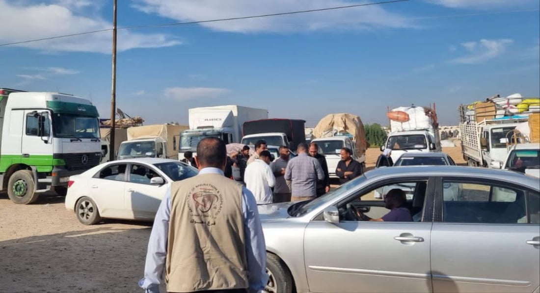 الهجرة: مئات الأيزيديين عادوا طوعاً من “شاريا” إلى منازلهم في سنجار (صور)