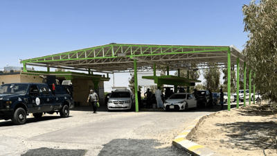 Power cuts cause a run on gas stations in Haditha