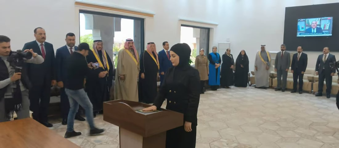 New Anbar provincial council members from Taqadum and allies sworn in