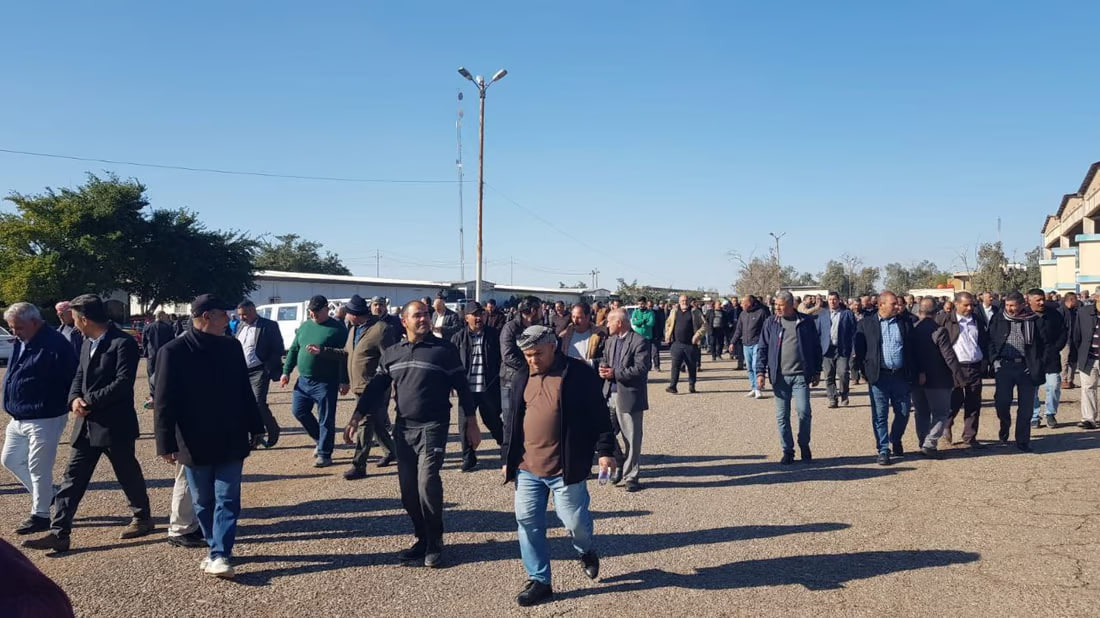 Babil car industry workers strike over land plot auction