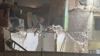 انهيار ثاني منزل في شارع الإمام زين العابدين.. بناء الن...