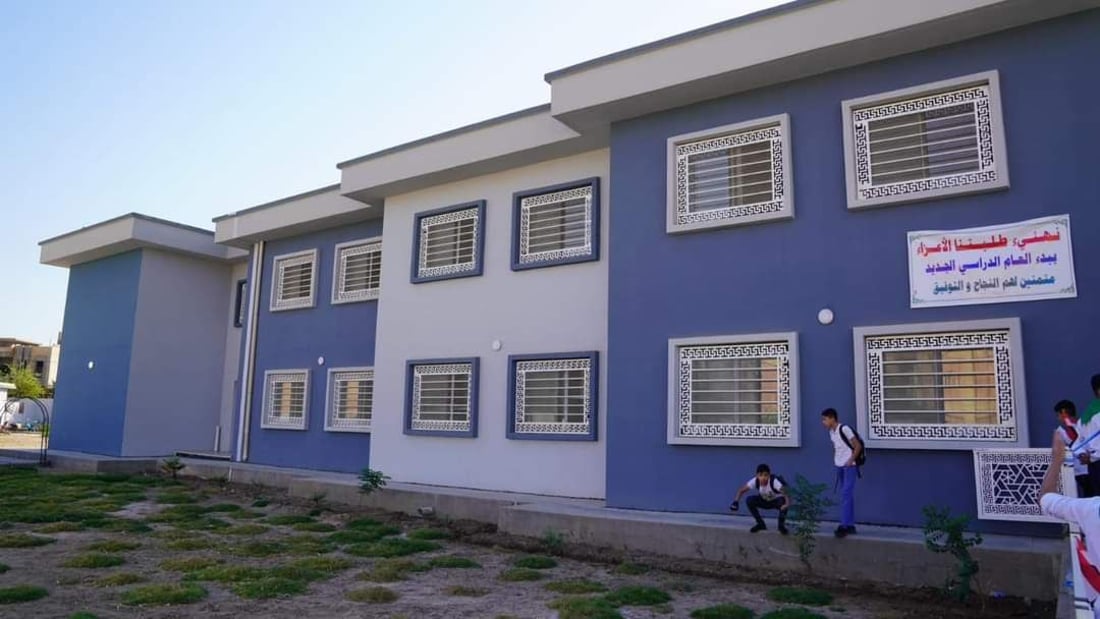 صور من مدارس كركوك الجديدة: 25 مبنى أصبح جاهزاً.. نحو إنهاء الدوام المزدوج