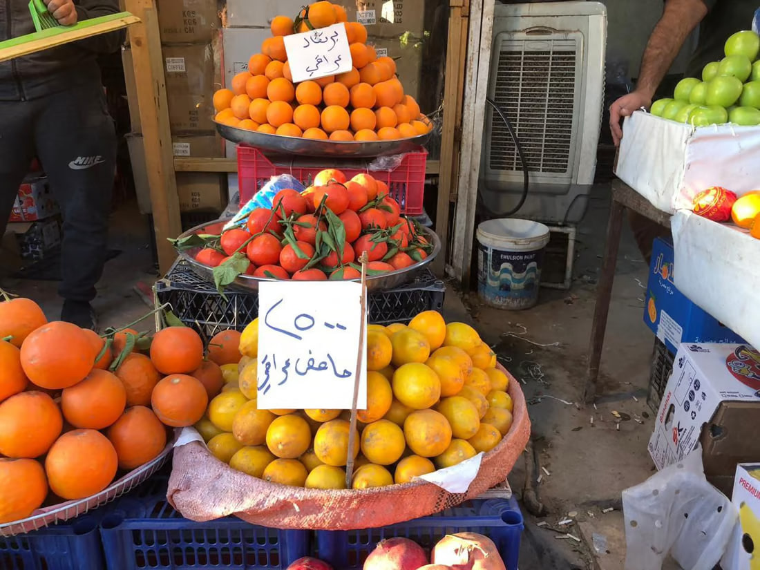 Abundance of local produce in Twairij market amid crop surpluses