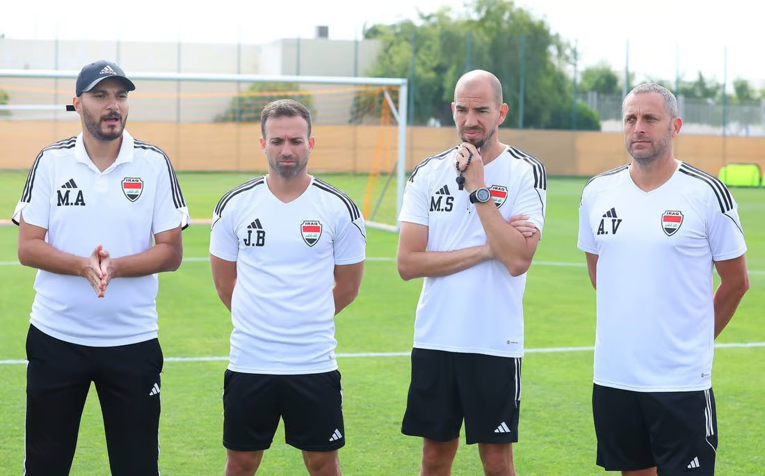 Photos: Iraqi football team gears up for Asian Cup round of 16