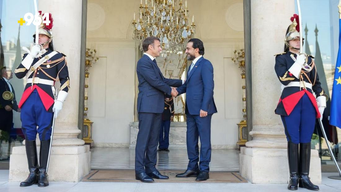 Macron and Halbousi discuss strategic partnership and regional peace in Paris