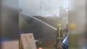 فيديو: النيران تلتهم 6 محال تجارية وسط الناصرية.. تماس كهربائي كالعادة