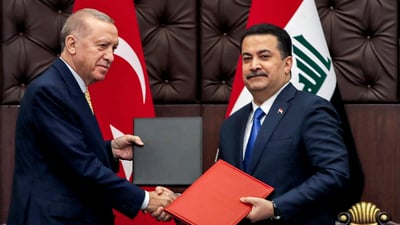 Security, water, oil top agenda for Erdogan visit to Baghdad