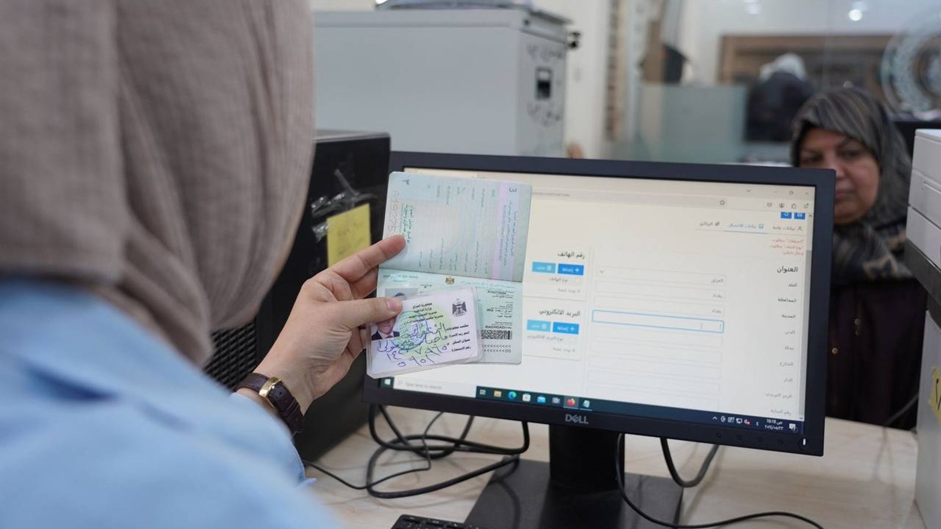 مصرف النور في كركوك يغادر العمل الورقي وينضم إلى لائحة الرافدين للنظام الشامل