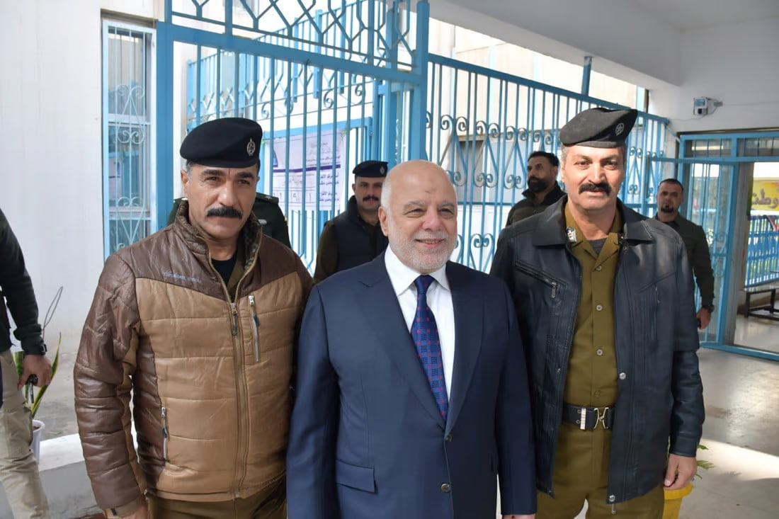 Haidar Al-Abadi casts vote in provincial council elections