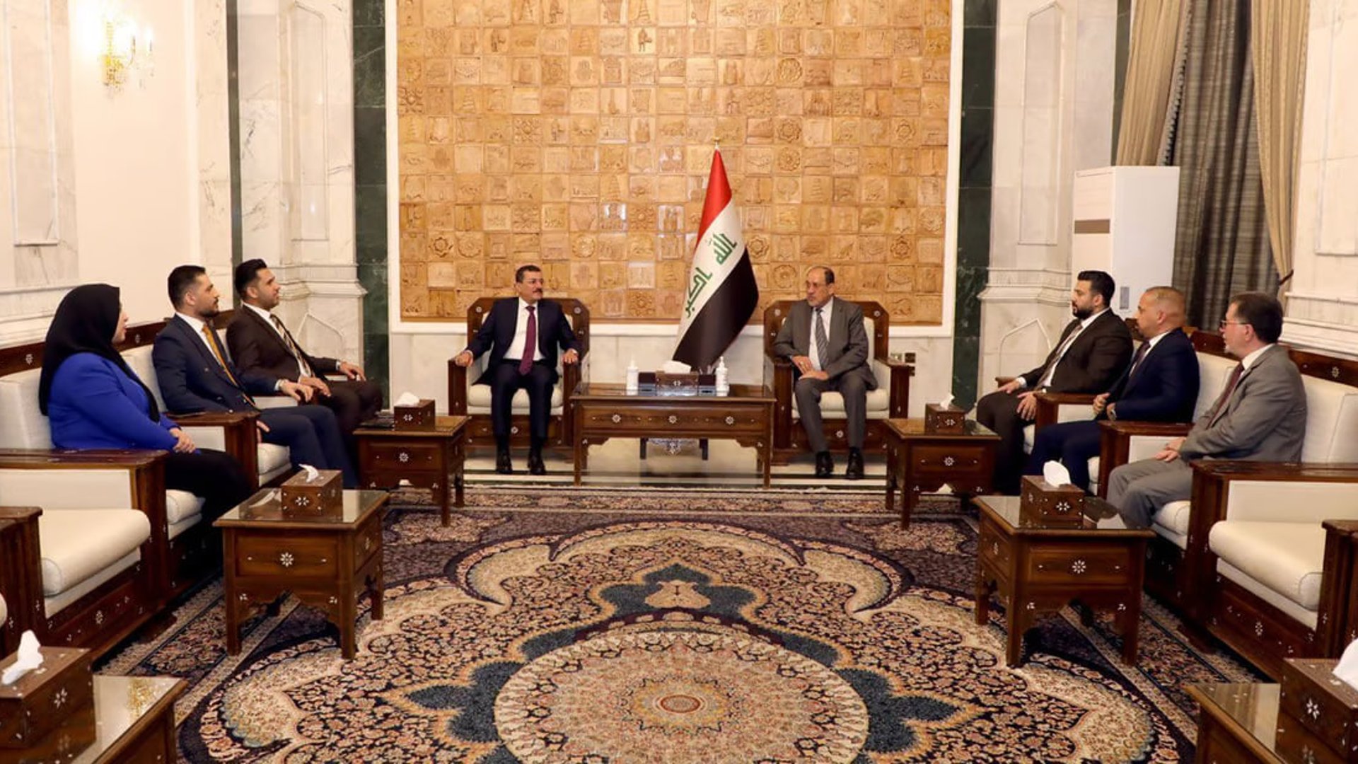 AlMaliki discusses coordination with Baghdad local government