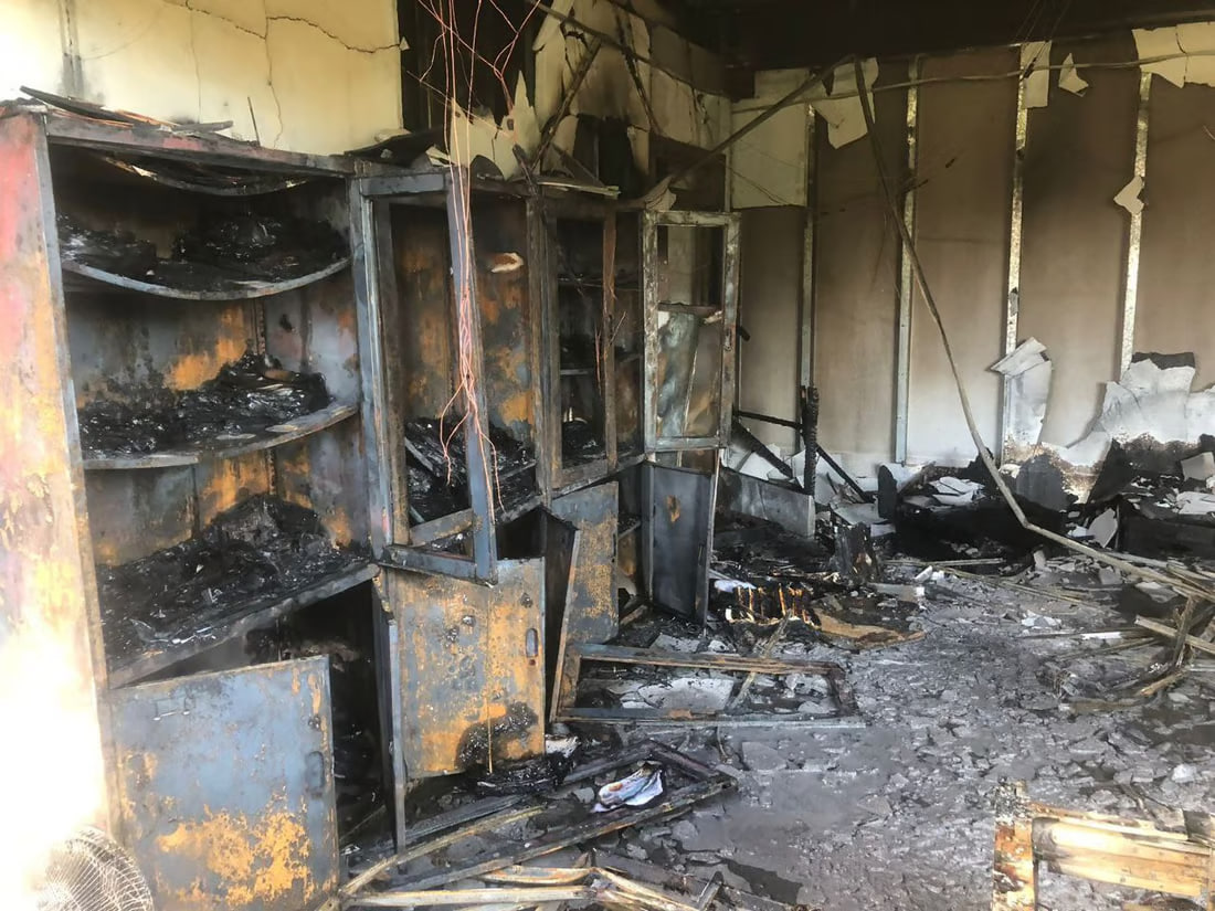 Fire extinguished at Rasti secondary school in Kirkuk