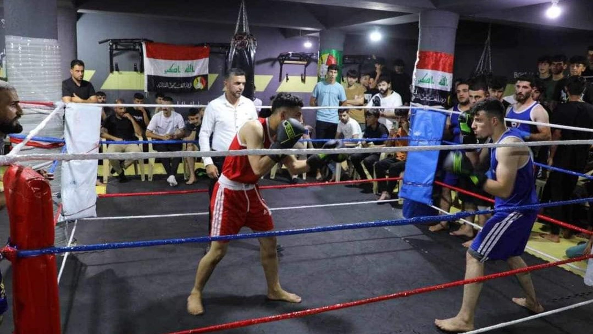 صور ونتائج أولى نزالات الملاكمة في تلعفر: فاز رضا عسكر والجمهور جلوساً ووقوفاً