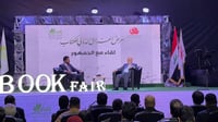 Former prime minister Haidar Al-Abadi criticises Iraqi politicians at Baghdad book fair