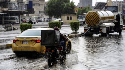 طقس العراق: أجواء غائمة وعواصف رعدية مع أمطار خفيفة صباحاً وغزيرة ليلاً