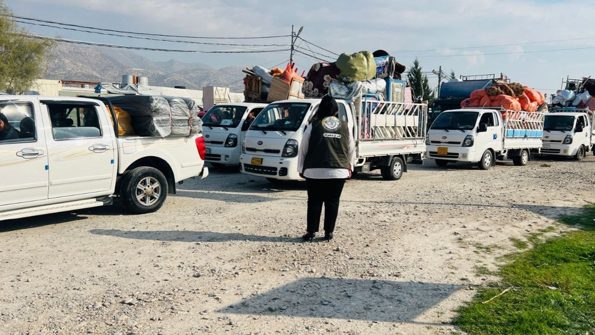 صور: مئات الإيزيديين عادوا طوعاً إلى منازلهم في سنجار وسيأخذون 