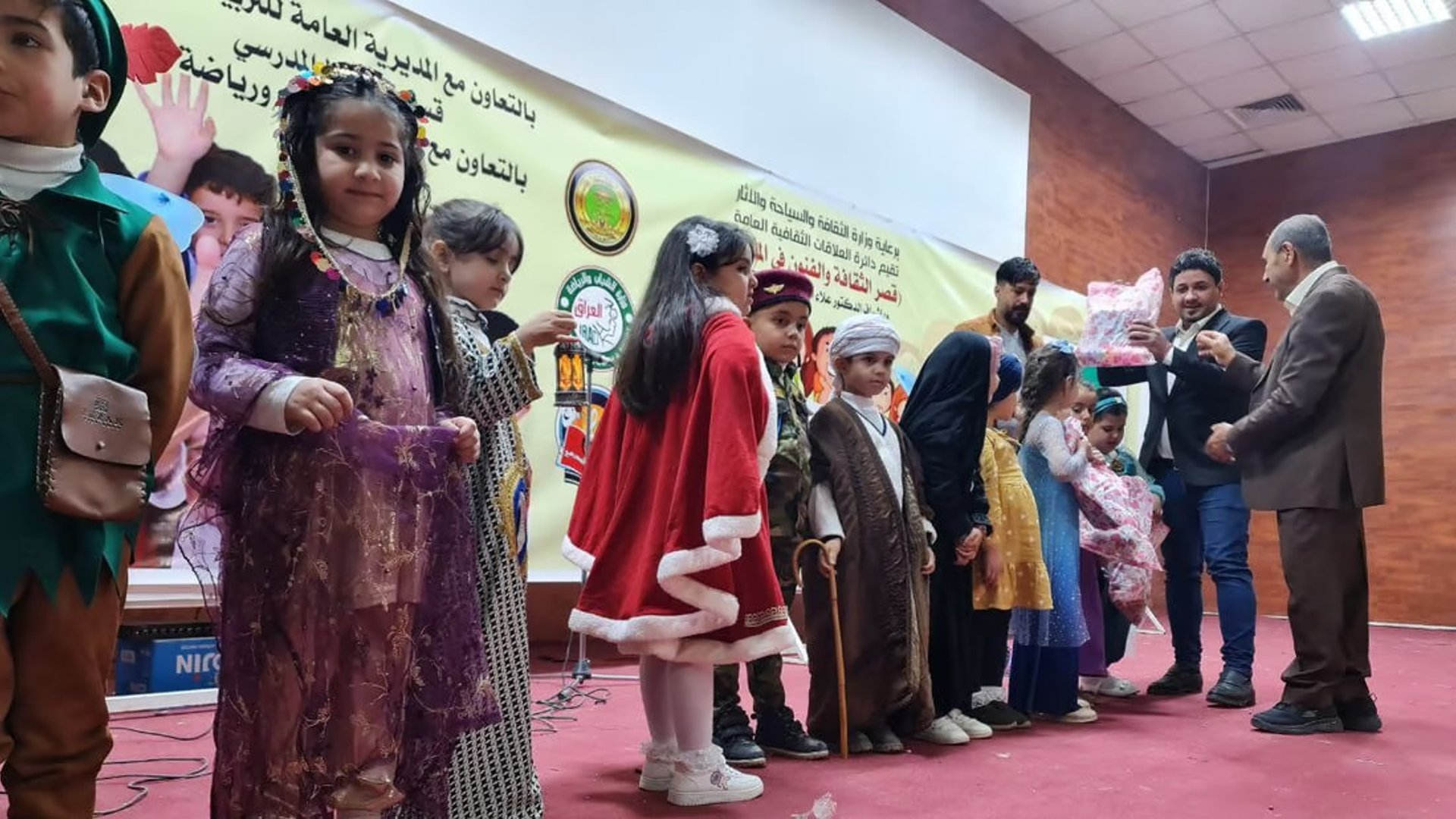 Cultural festival in Muthanna supports childrens development through theater and art