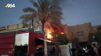 بغداد: احترق جهاز الحماية فأحرق منزلاً في حي الأمين (صو...