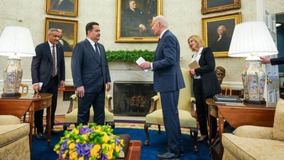 Iraq’s Prime Minister Al-Sudani meets U.S. president Biden